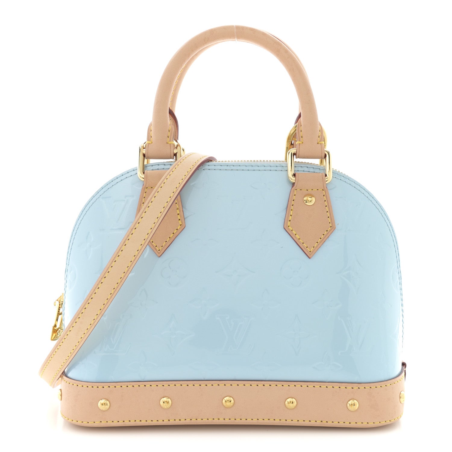 Louis Vuitton Vernis Hairclip Alma BB Sky 1 of 12