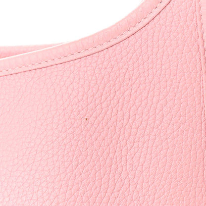 Hermes Taurillon Clemence Evelyne III PM Rose Sakura 11 of 12