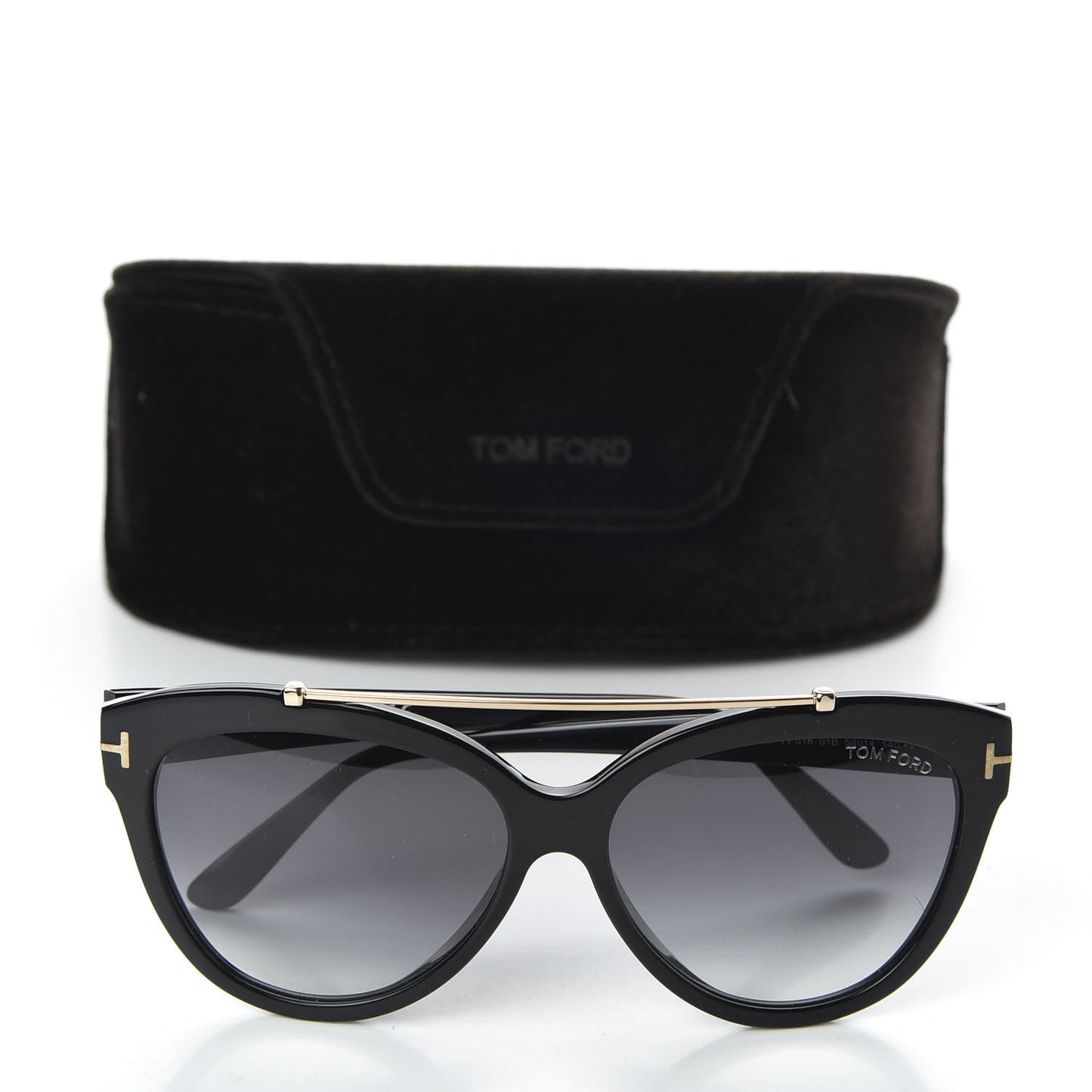 Livia Cat Eye Sunglasses TF518 Black