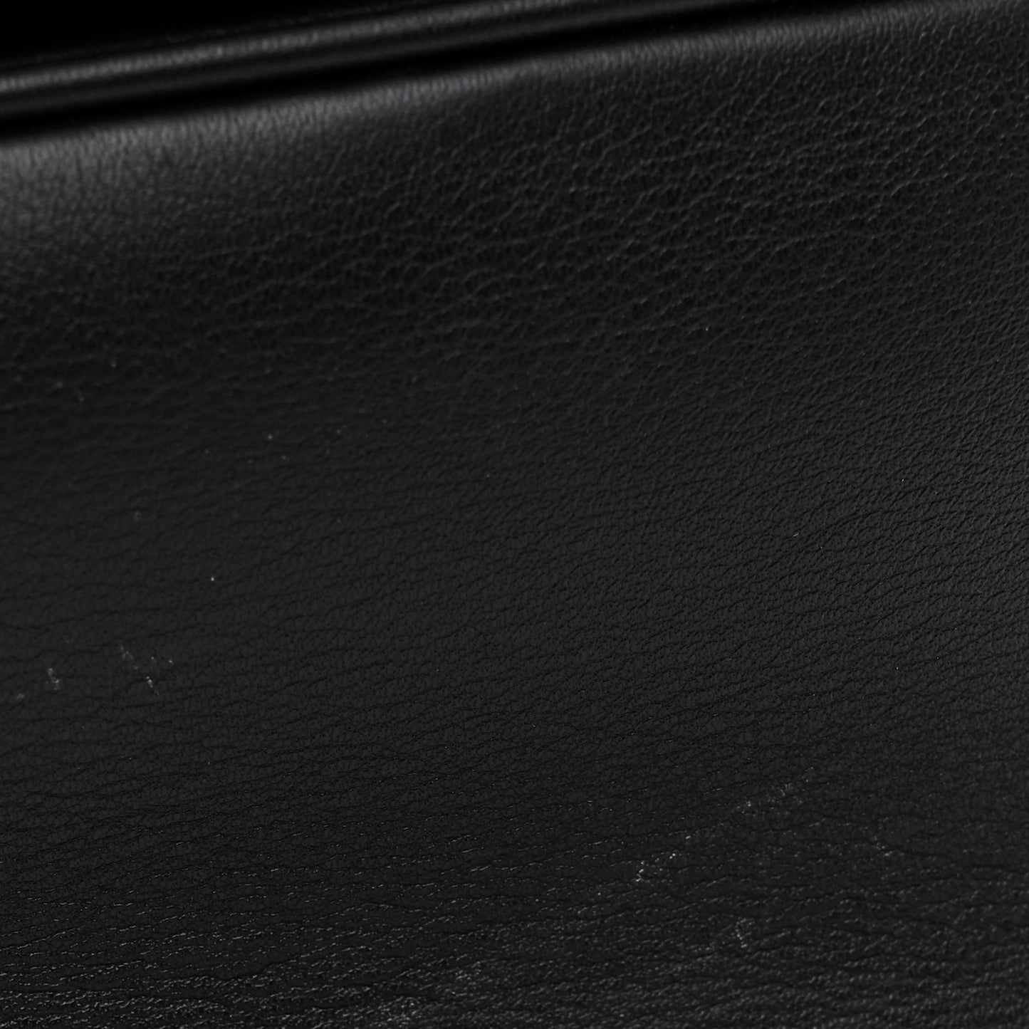 Calfskin Large Blondie Top Handle Bag Black