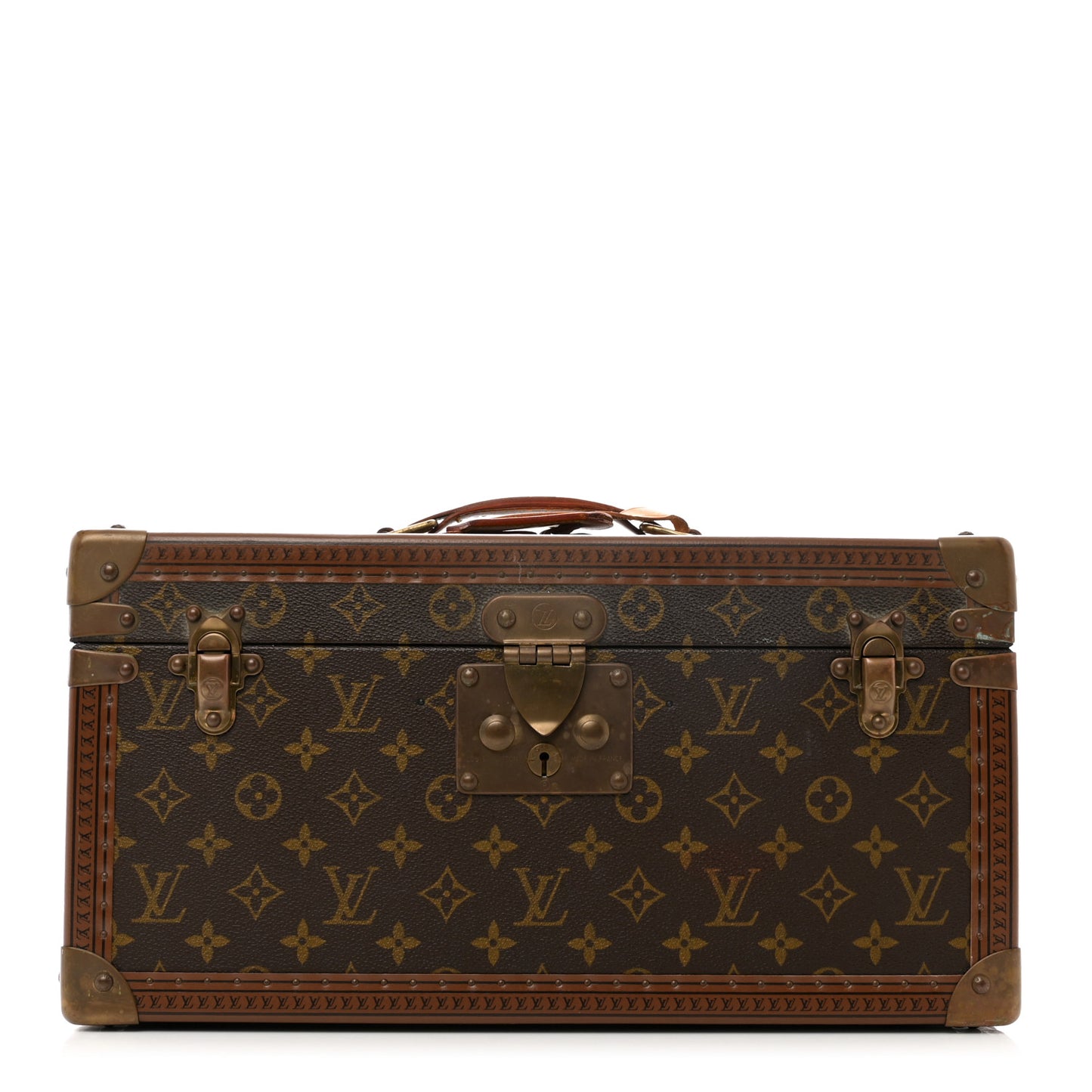 Monogram Boite Bouteilles et Glace Beauty Train Case