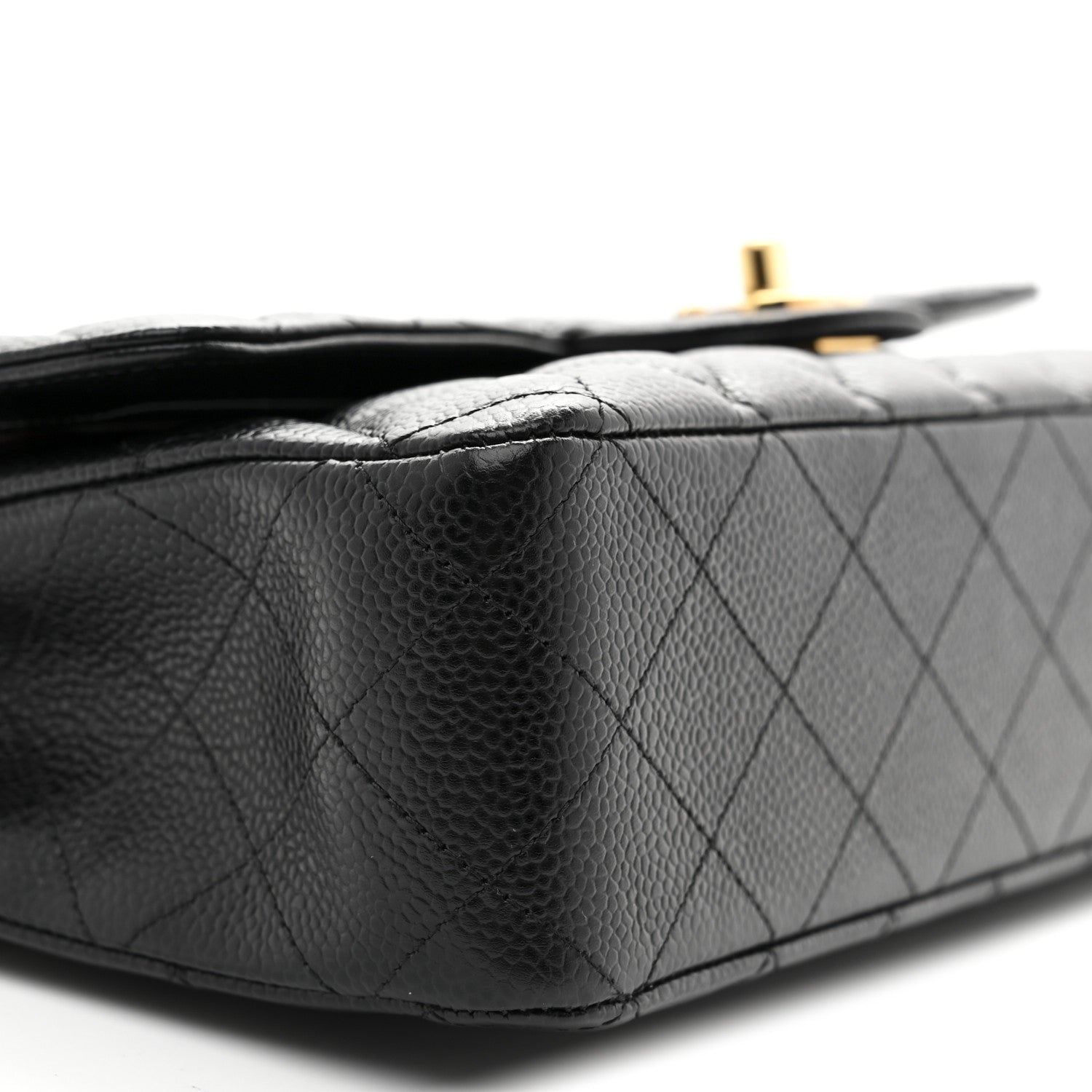 Chanel Caviar Quilted Medium Double Flap Black 9 of 11