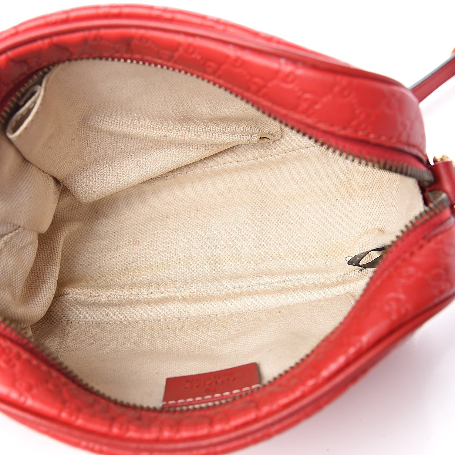 Gucci Microguccissima Sunshine Disco Crossbody Bag Red 5 of 9