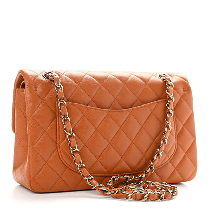 Chanel Caviar Quilted Small Double Flap Light Brown 3 of 9