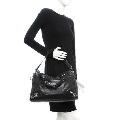Balenciaga Agneau Giant 12 Silver Hardware City Black 2 of 10