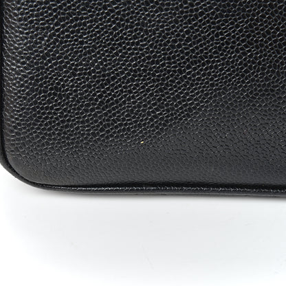Chanel Caviar Quilted Medallion Tote Black 14 of 18