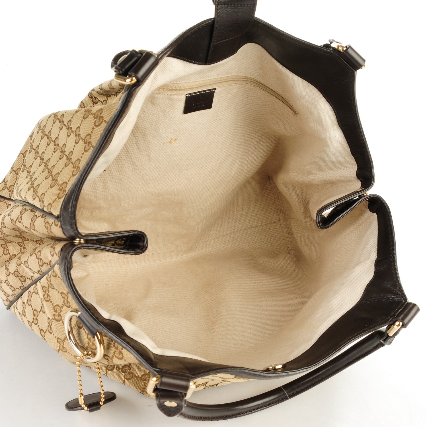 Gucci Monogram Large Sukey Tote Dark Brown 5 of 13