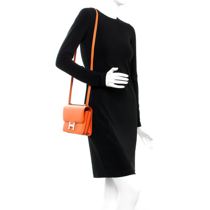 Hermes Swift Constance Elan 25 Orange 2 of 17