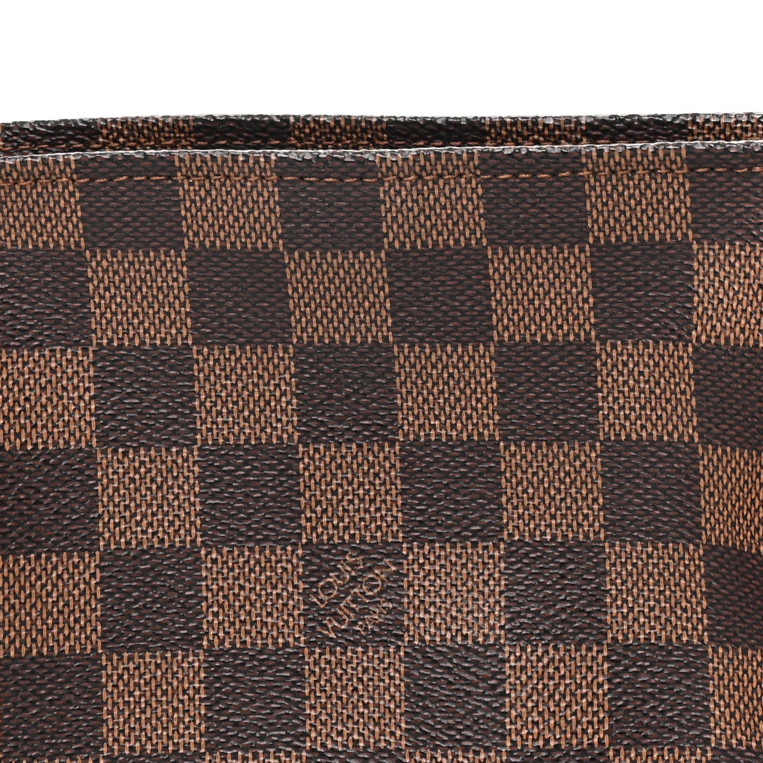 Louis Vuitton Damier Ebene Trousse Make Up Bag Pochette 7 of 9
