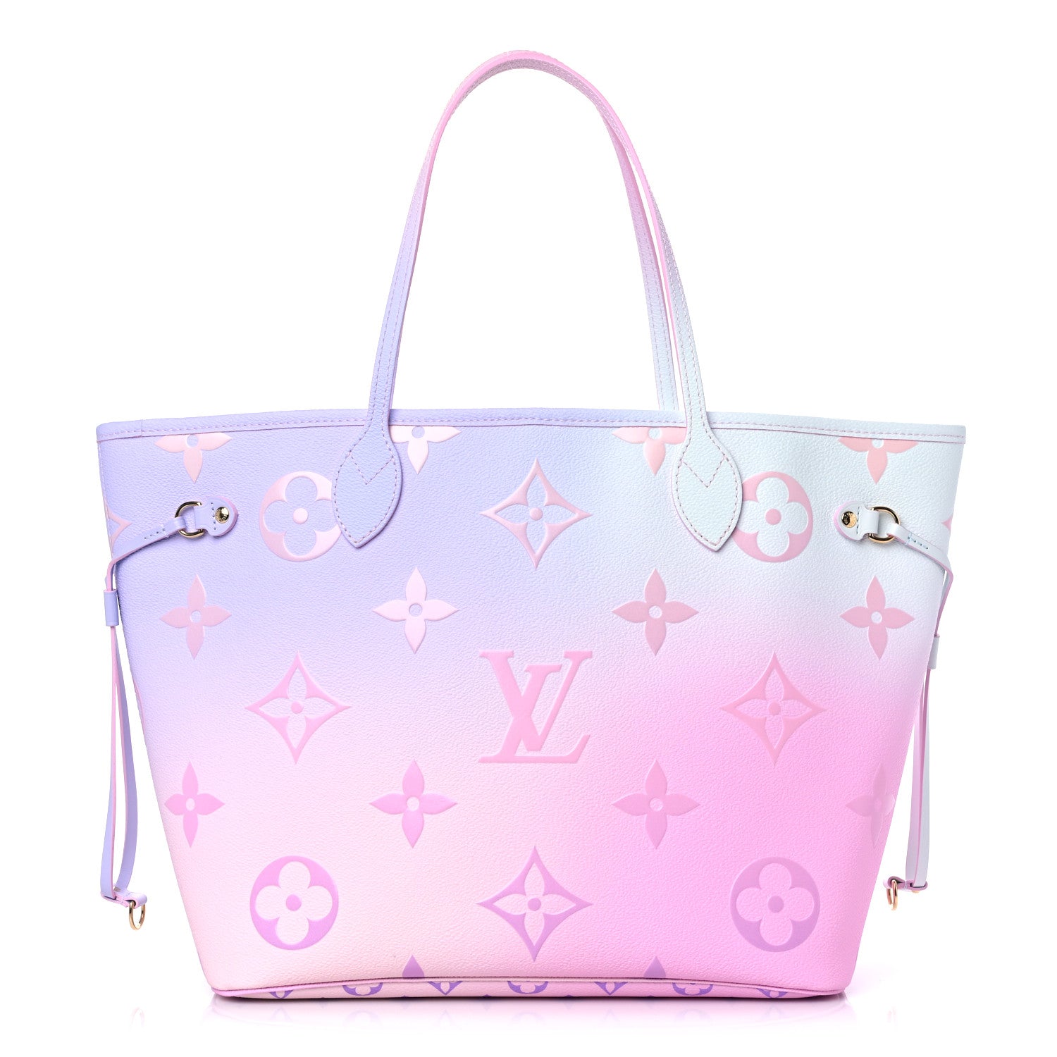 Louis Vuitton Monogram Giant Spring In The City Neverfull MM Sunrise Pastel 3 of 9