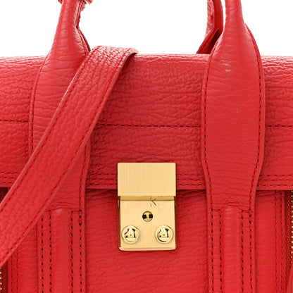 3.1 Phillip Lim Textured Calfskin Mini Pashli Satchel Red 8 of 14