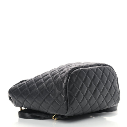 Chanel Lambskin Quilted Small Urban Spirit Backpack Black 4 of 12