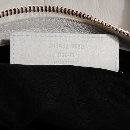 Balenciaga Agneau Giant 12 Rose Gold Hardware Work White Light 7 of 7