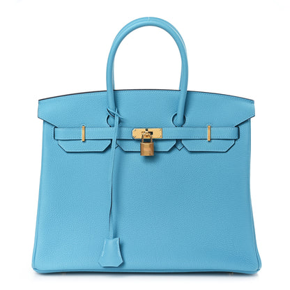 Hermes Togo Birkin 35 Bleu Du Nord 1 of 10