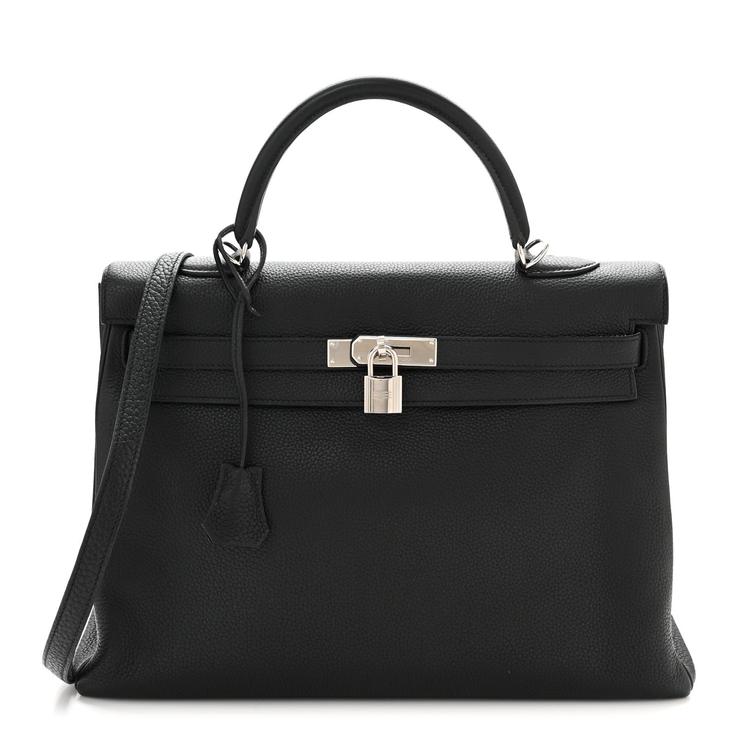 Hermes Togo Kelly Retourne 35 Black 1 of 12