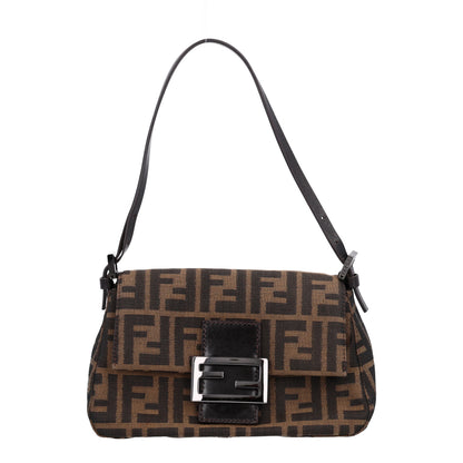 Fendi Zucca Mini Mama Baguette Tobacco 1 of 10