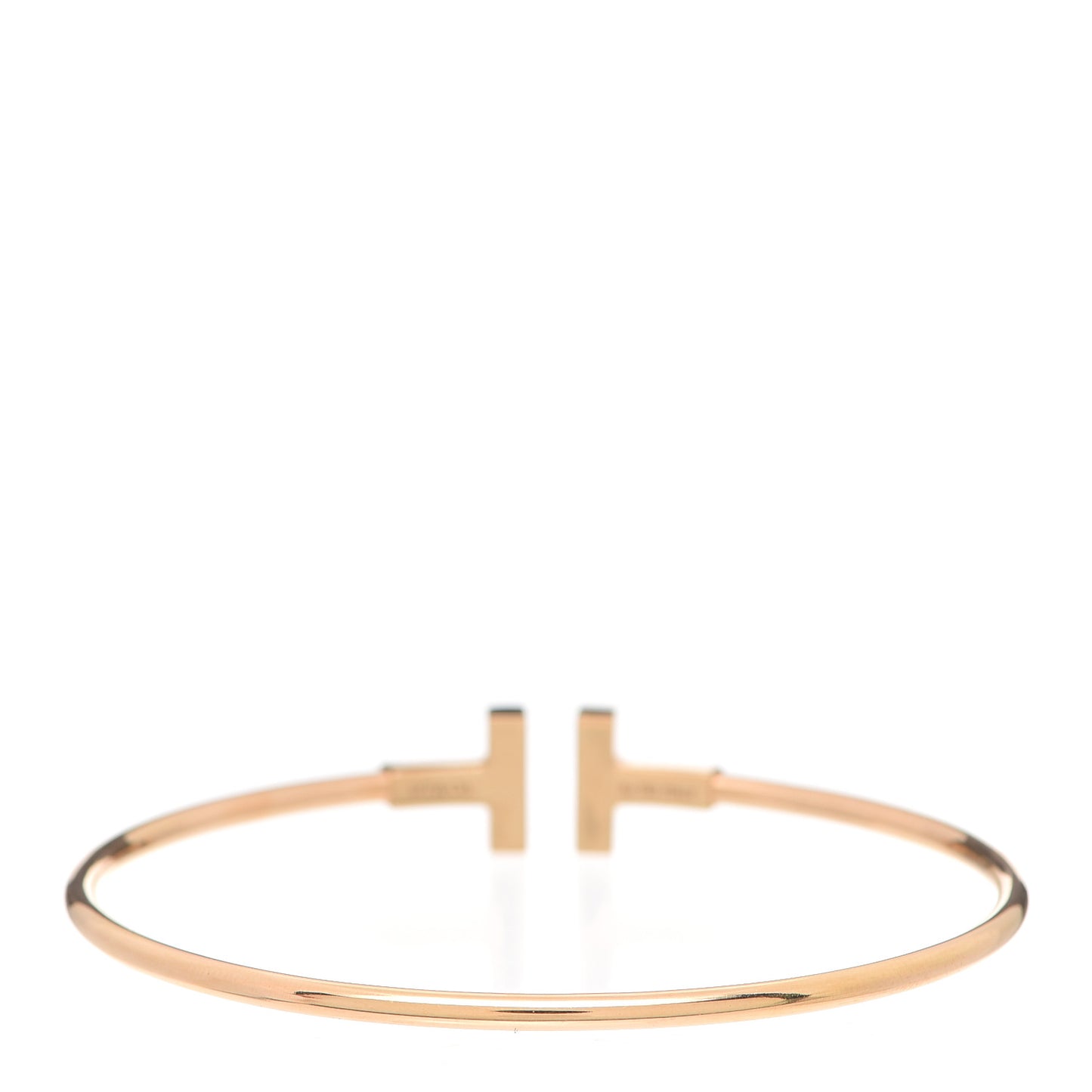 18K Rose Gold Mother of Pearl T Wire Bracelet