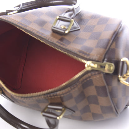 Louis Vuitton Damier Ebene Speedy Bandouliere 25 5 of 10