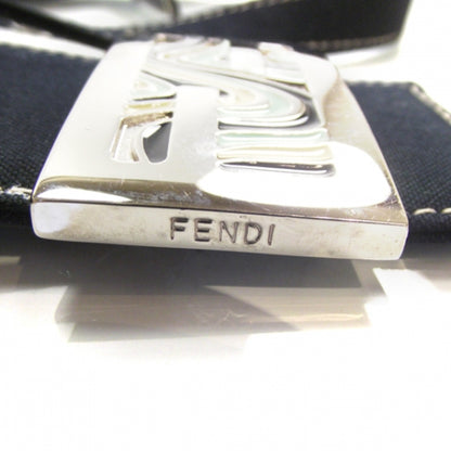 Fendi Canvas Hobo Navy 10 of 13
