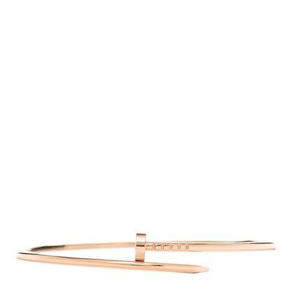 Cartier 18K Pink Gold Small Juste Un Clou Bracelet 19 1 of 5