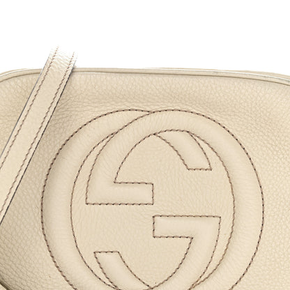 Gucci Pebbled Calfskin Small Soho Disco Bag Off White 20 of 40