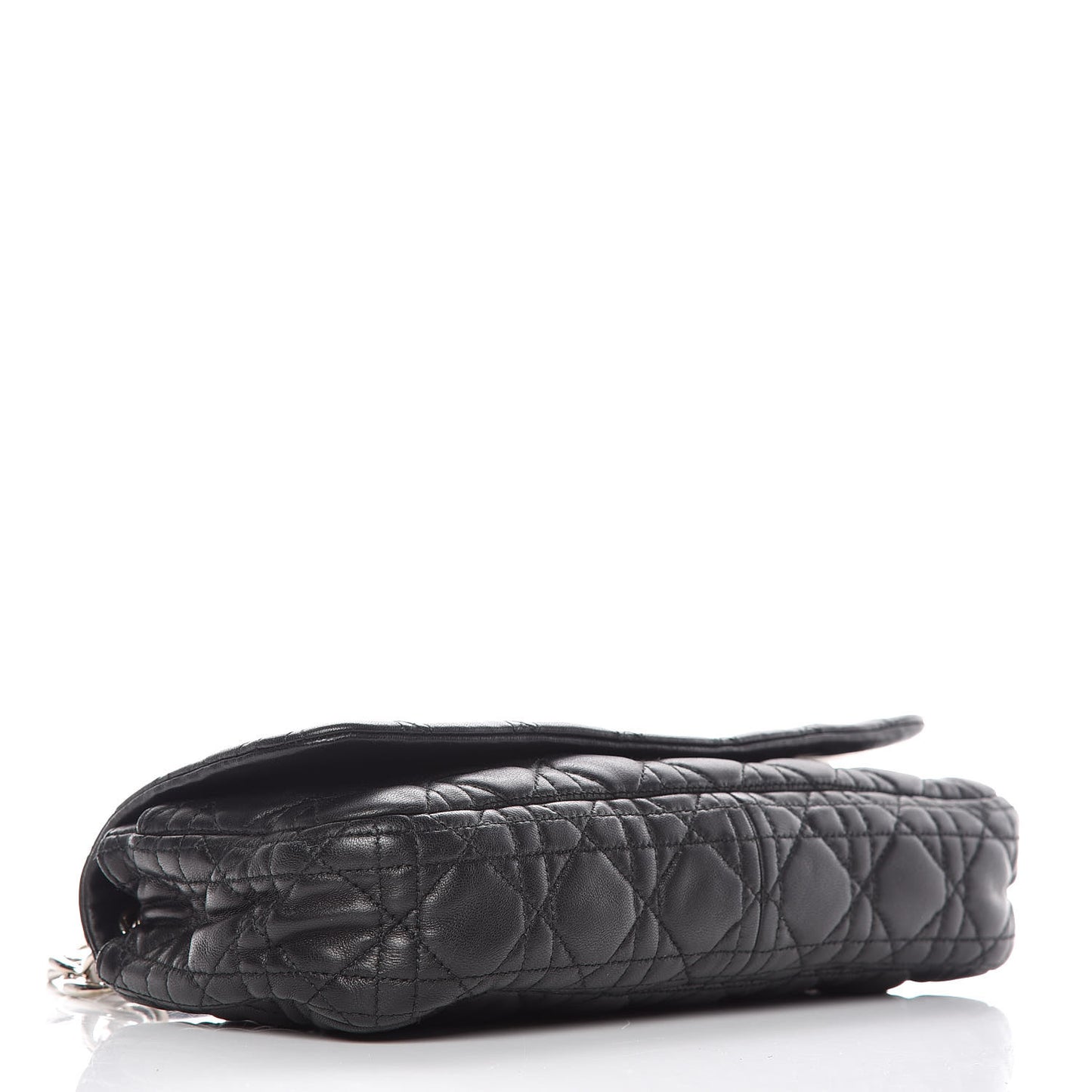 Lambskin Cannage Small Rendezvous Flap Black