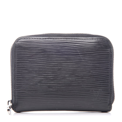 Louis Vuitton Epi Zippy Coin Purse Black 1 of 13