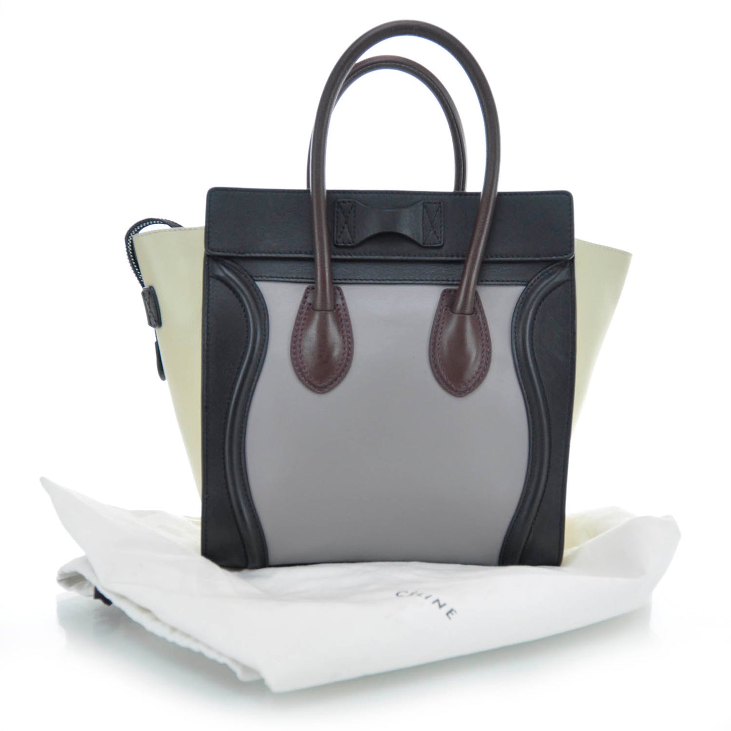 Smooth Calfskin Micro Tri-Color Luggage