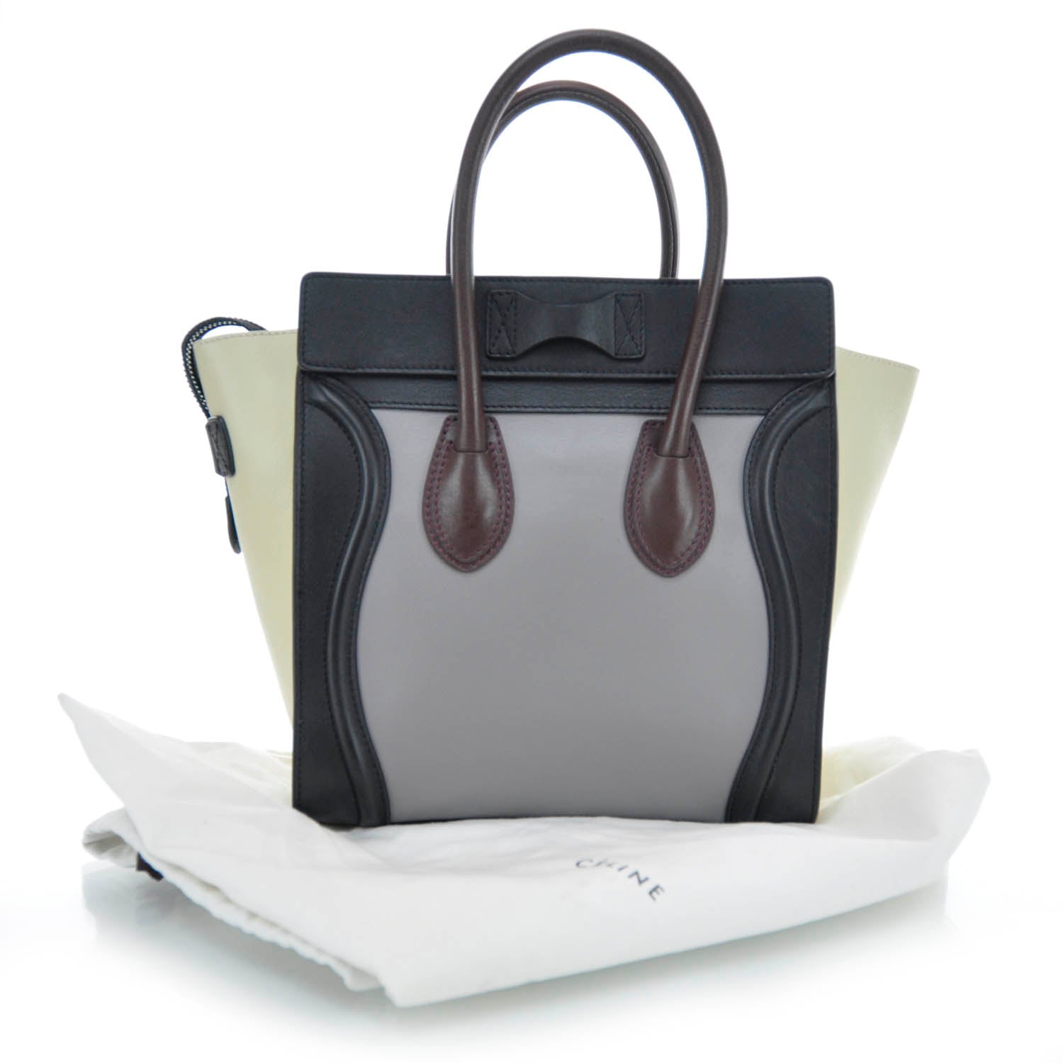 Celine Smooth Calfskin Micro Tri-Color Luggage 3 of 10