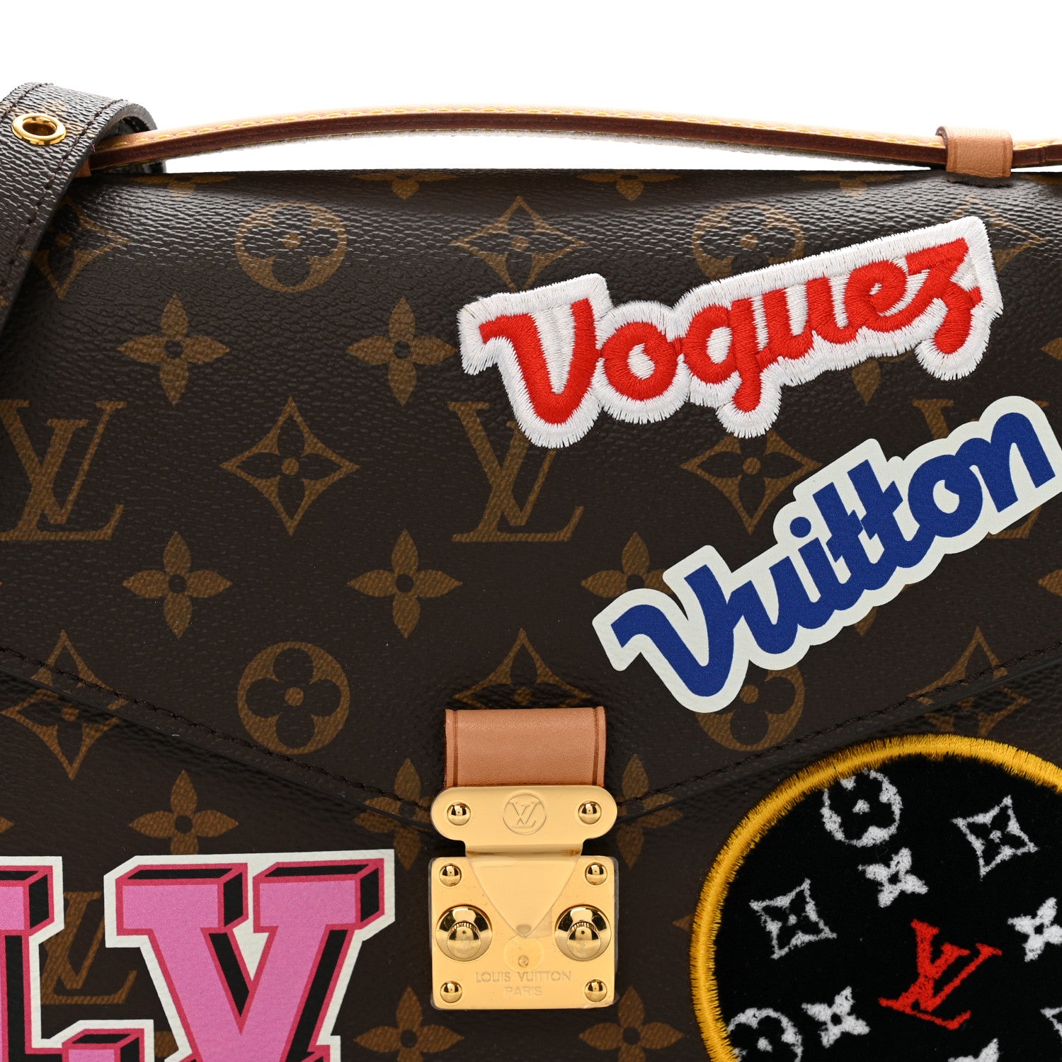 Louis Vuitton Monogram Patches Pochette Metis 7 of 9