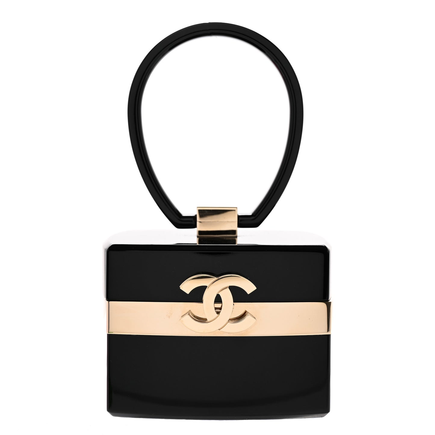 Plexiglass Evening in L'Atelier Minaudiere Jewelry Box Black