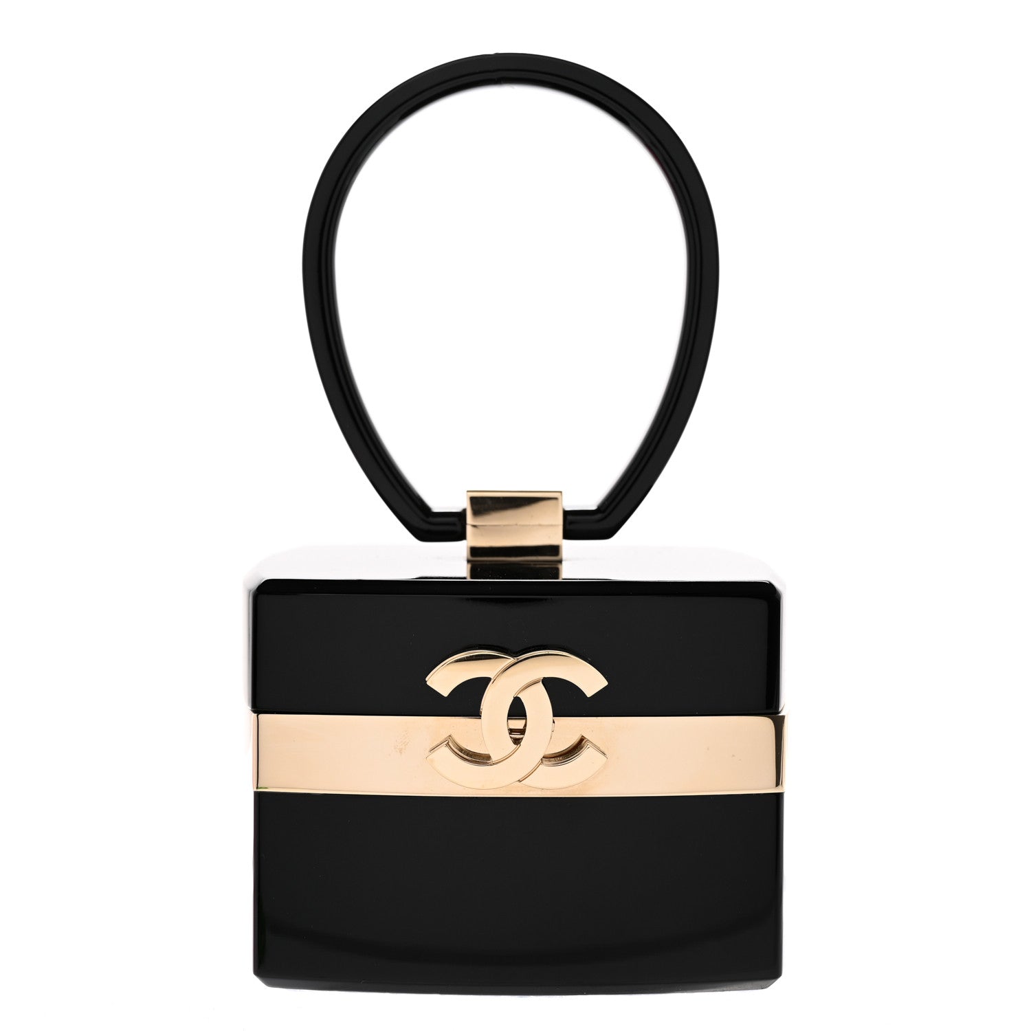 Chanel Plexiglass Evening in L'Atelier Minaudiere Jewelry Box Black 1 of 7
