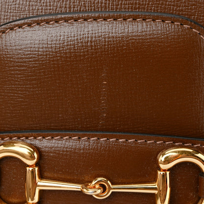 Gucci Azalea Calfskin Horsebit 1955 Shoulder Bag Brown Sugar 13 of 13