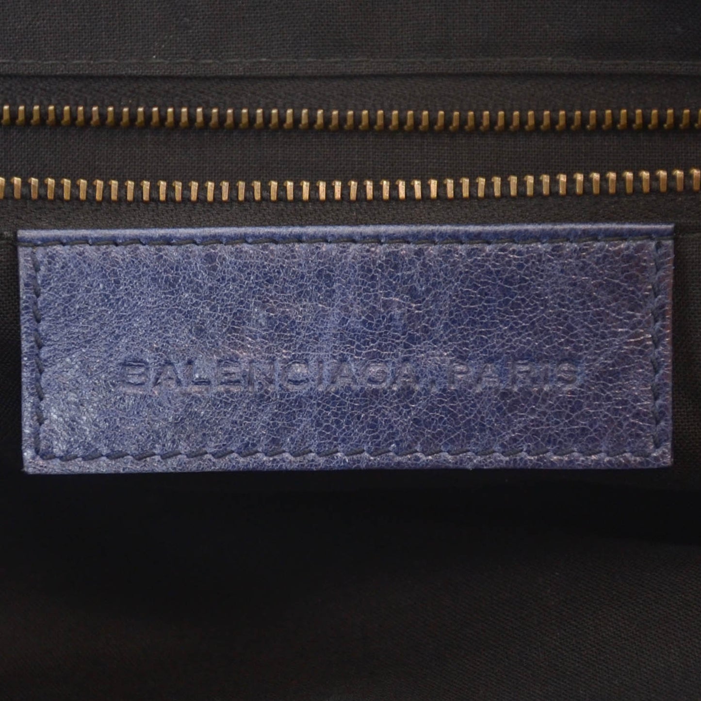 Chevre Mid Afternoon Tote Blueberry