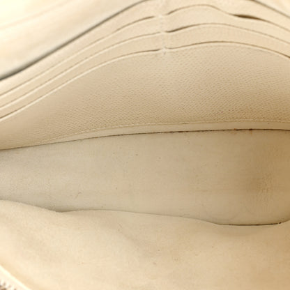 Christian Dior Grained Calfskin Saddle Chain Pouch Off White 7 of 22