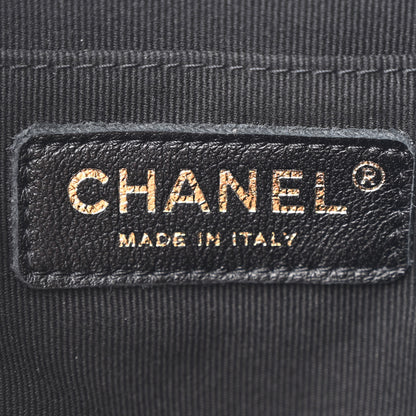 Chanel Lambskin Quilted Small Duma Drawstring Backpack Black 6 of 10