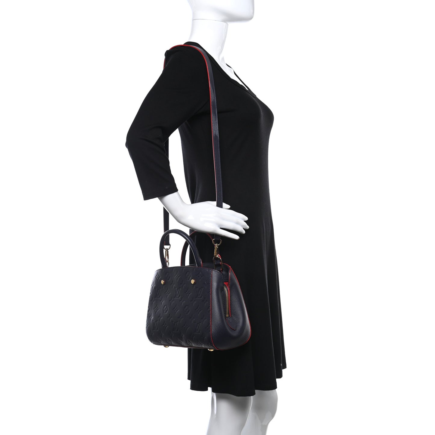 Empreinte Montaigne BB Marine Rouge