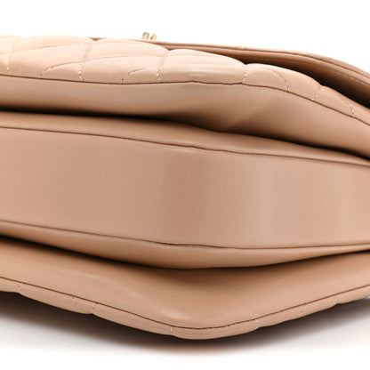 Chanel Lambskin Quilted Medium Trendy CC Flap Dual Handle Bag Beige 10 of 12