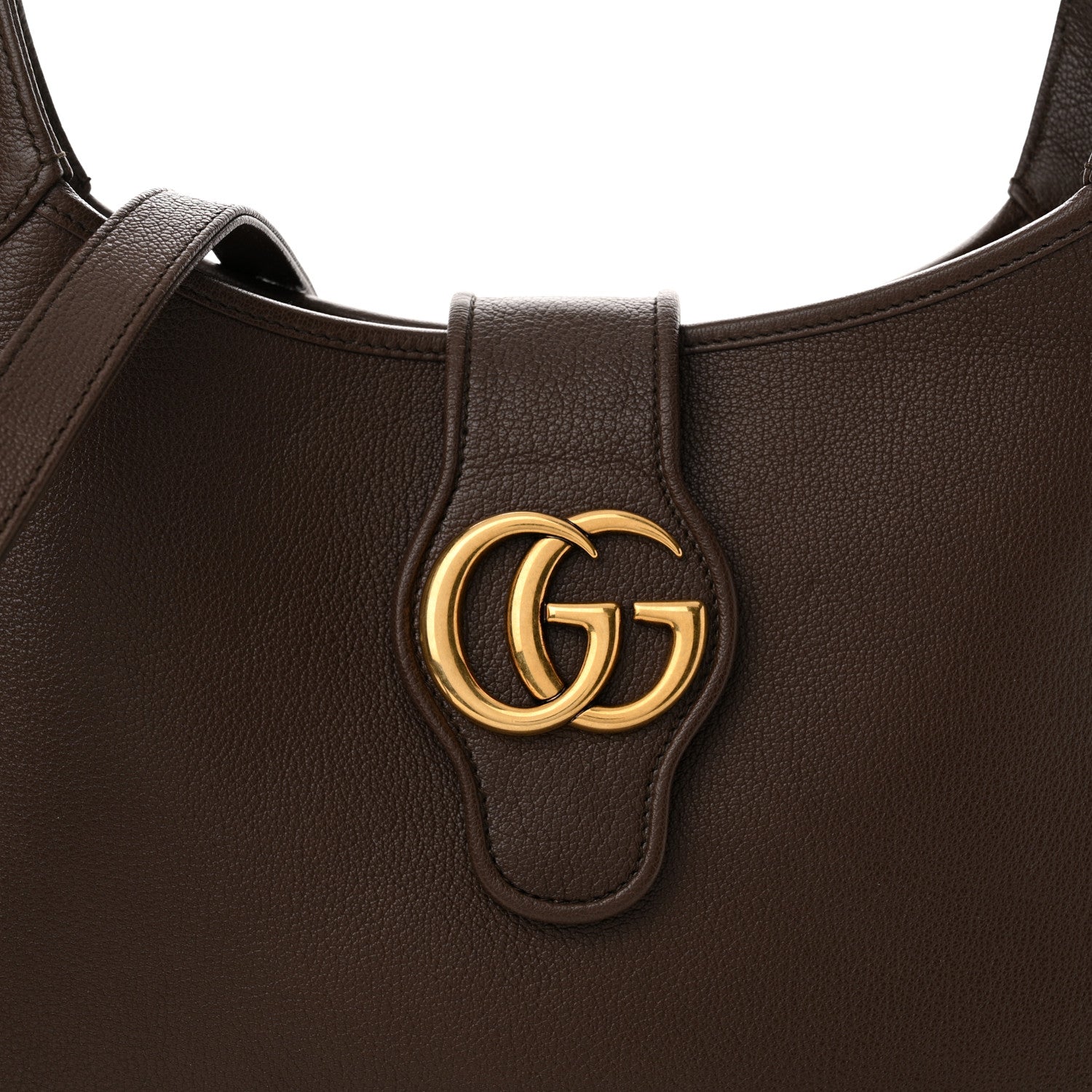 Gucci Goatskin Medium Aphrodite Shoulder Bag New Acero 8 of 12