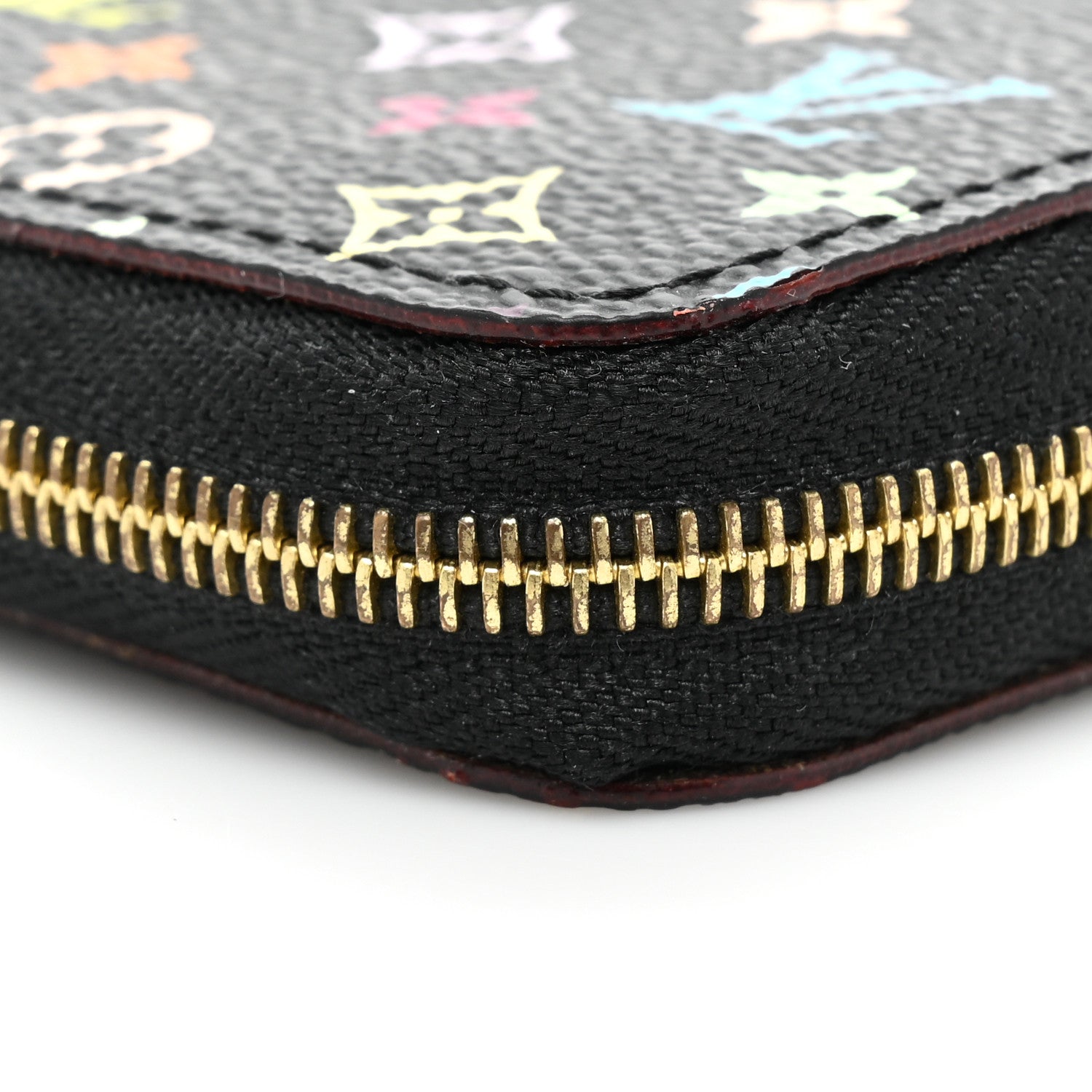 Louis Vuitton Monogram Multicolor Zippy Coin Purse Black Grenade 9 of 9