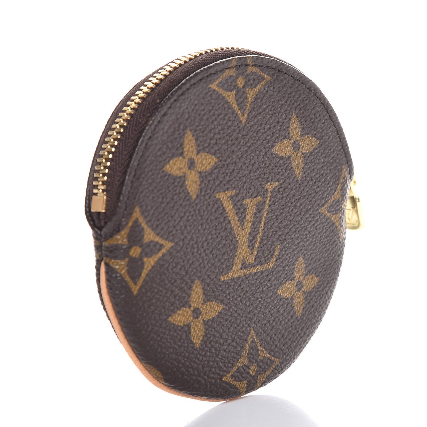 Monogram Round Coin Purse
