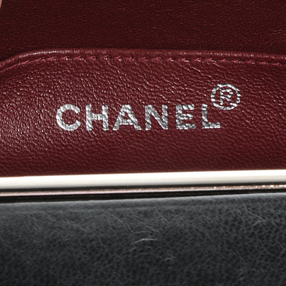 Chanel Lambskin Quilted Box Bag Black 7 of 9