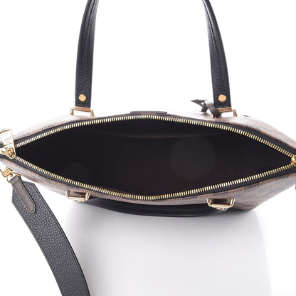 Louis Vuitton Damier Ebene Hyde Park Black 5 of 8