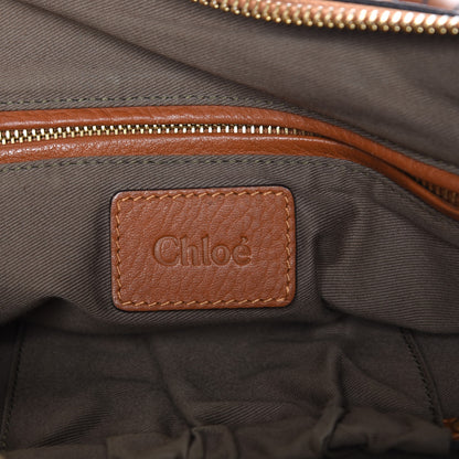 Chloe Calfskin Medium Marcie Satchel Tan 7 of 11