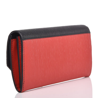 Prada Vitello Move Continental Wallet Black Lacca 3 of 9