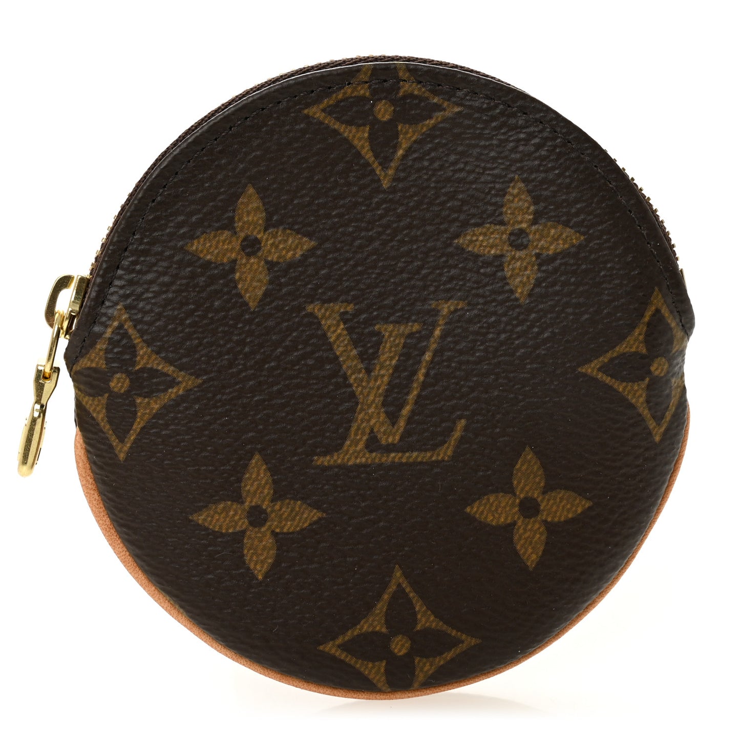 Monogram Round Coin Purse