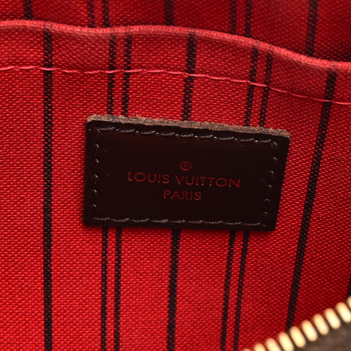 Damier Ebene Neverfull MM GM Pochette
