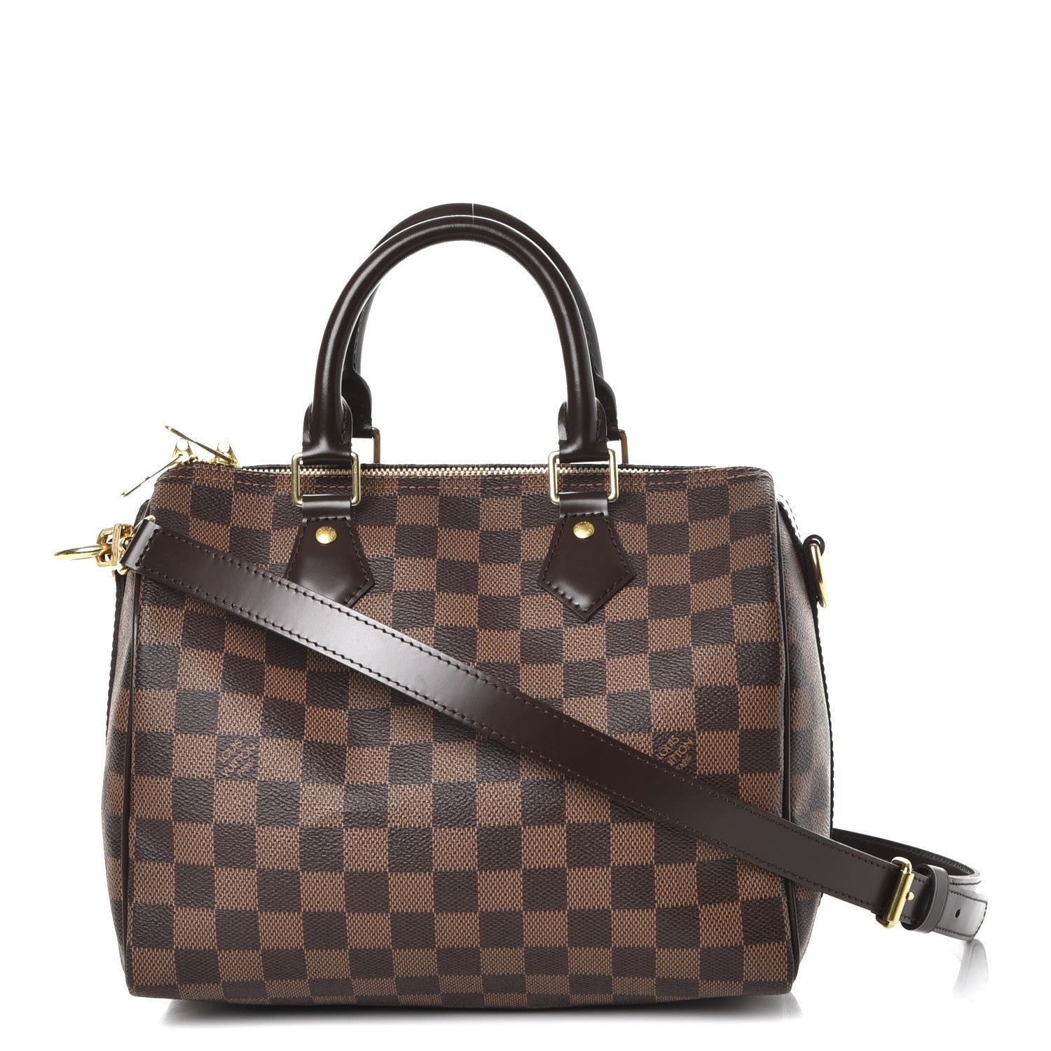 Louis Vuitton Damier Ebene Speedy Bandouliere 25 1 of 9