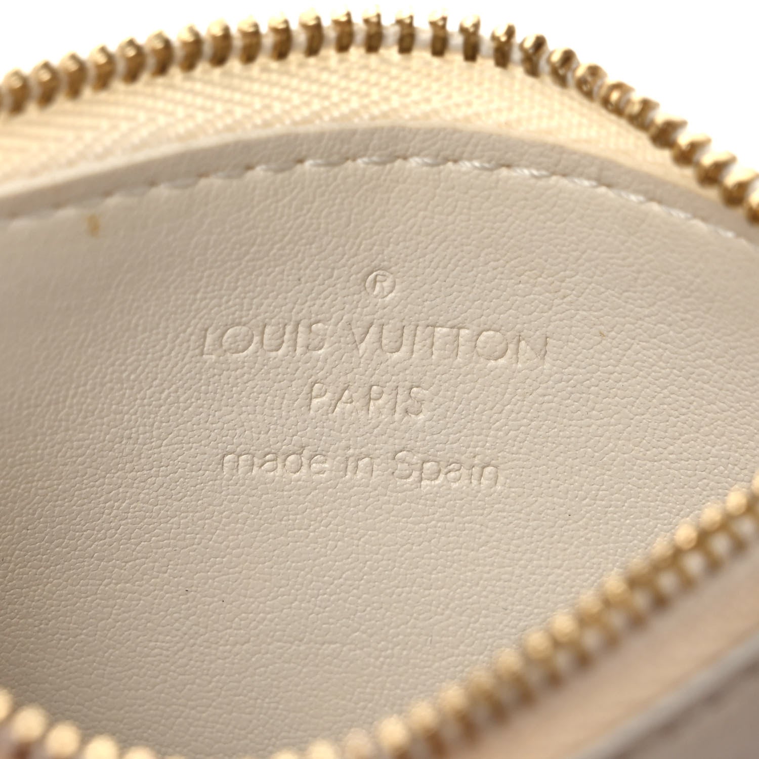Louis Vuitton Suhali Key Pouch White 6 of 7