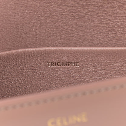 Celine Shiny Calfskin Nano Triomphe Antique Rose 9 of 13